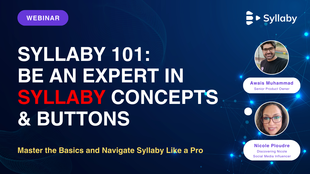 Syllaby 101: Be An Expert in Syllaby Concepts & Buttons