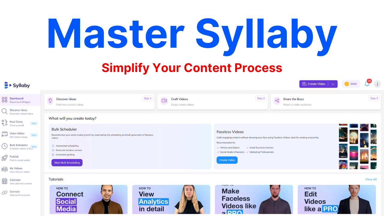 Syllaby 101: Navigate Key Features & Tools Like a Pro