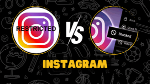 Insttagram Restrict vs Block