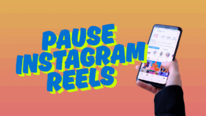 how to pause instagram reels