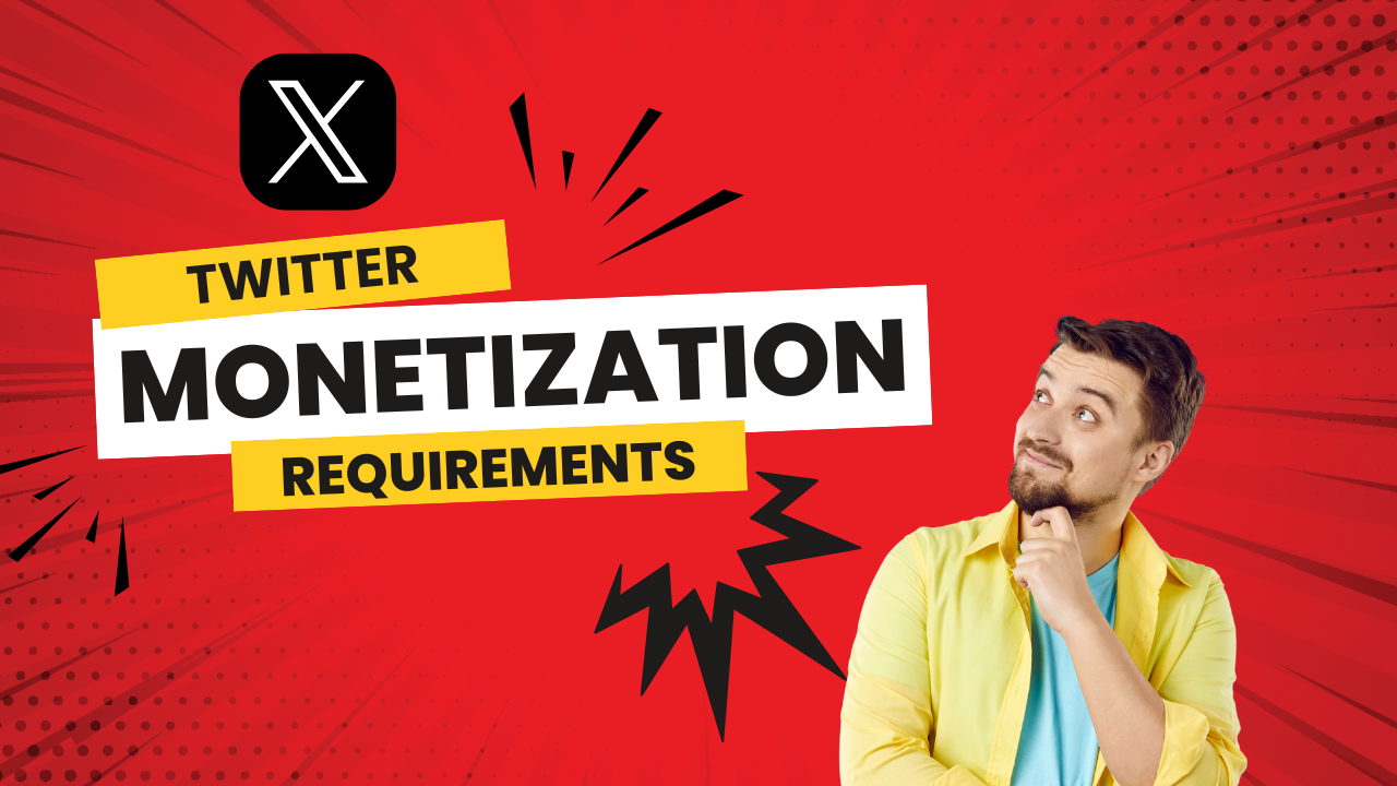X/Twitter Monetization requirements