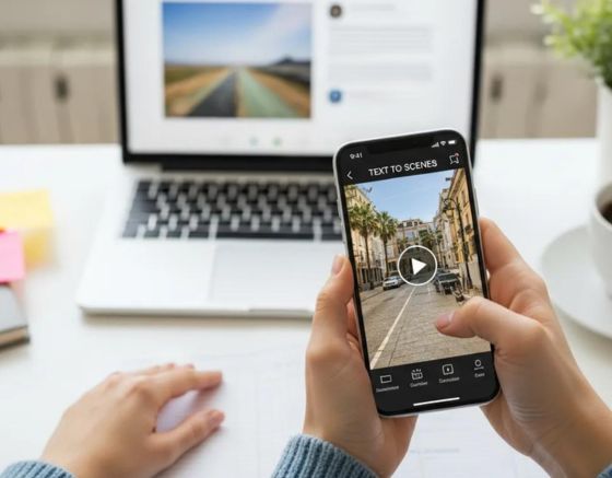 Can You Turn Blog Posts Into Videos Using the Text to Scenes AI Android App?