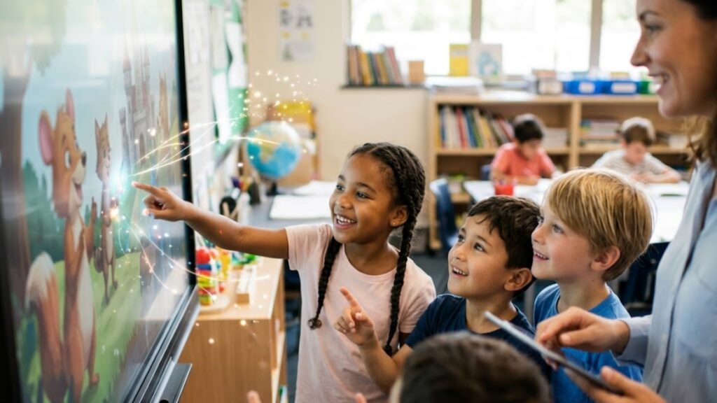 Enhancing Classroom Engagement Through AI Storytelling