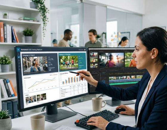 How AI Video Ads Generators Improve A/B Testing for Marketing Campaigns
