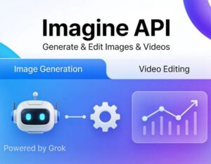 What can you build with the Grok Imagine API and how does it handle AI video generation requests?