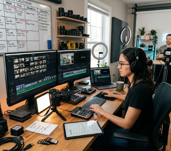 Batch production workflow: how to make 30 videos in a day