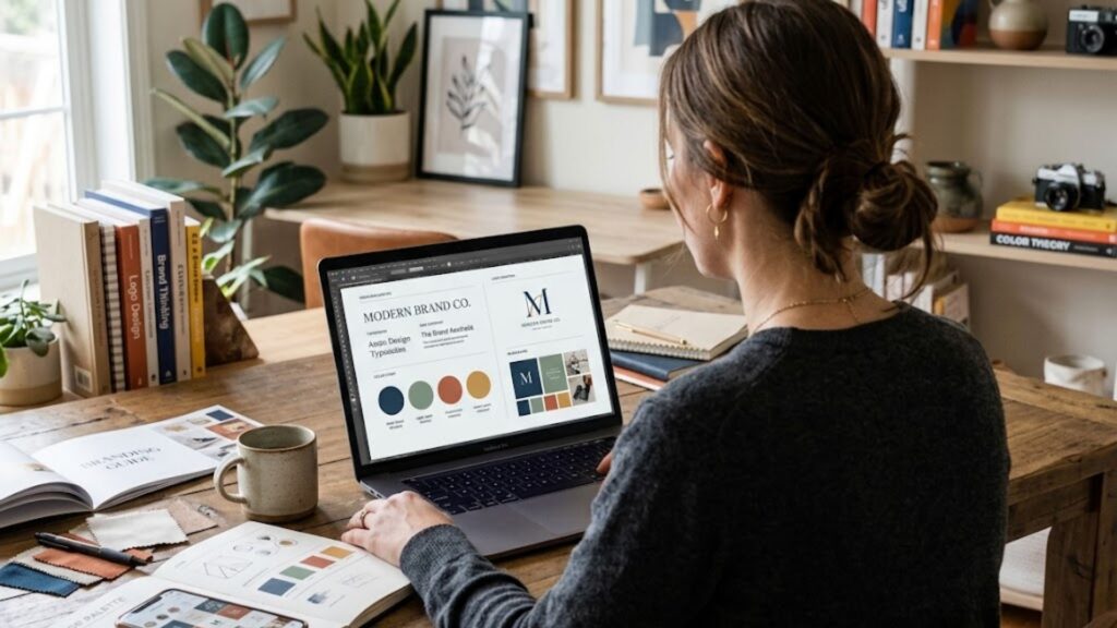 Step 2: Developing a Visual Brand Identity Without Showing Your Face